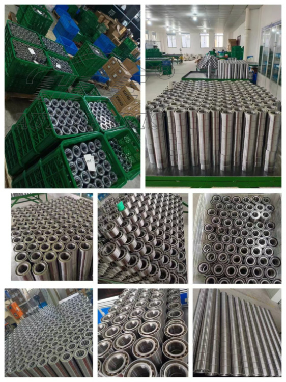 production line of the wheel bearing